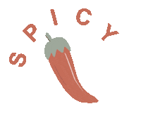 Red Pepper Food Sticker