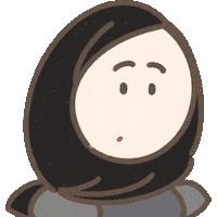 Girl Wow Sticker