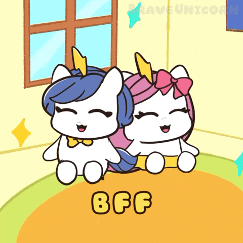 Partner In Crime Bff GIF by Brave Unicorn