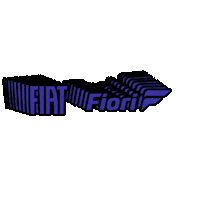 fiori_fiat fiat fiori fiori fiat Sticker