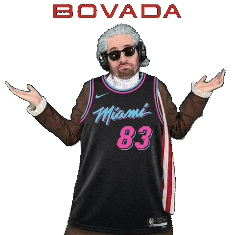 Wilt Miami Heat Sticker by Bovada