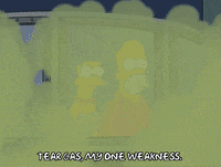 scared homer simpson GIF