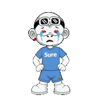 Monkey Yes Sticker by Zhot