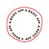 Sticker by A Basic App