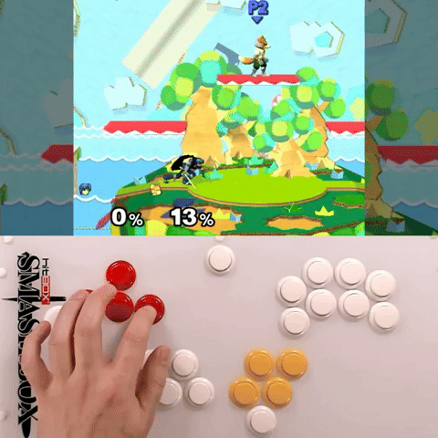 SB - SSBM - Marth - Run Cactuar Dash