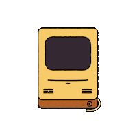 geek computer Sticker by Buzz