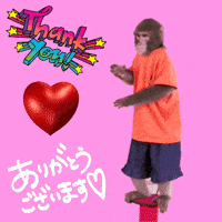 Fun Thank You GIF