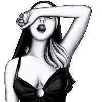girl tongue Sticker by afri cola