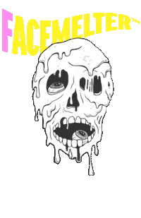 Facemelter Sticker by BarkleyUS
