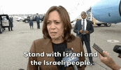 Kamala Harris Israel GIF by GIPHY News