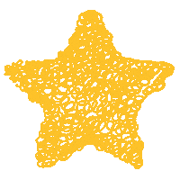 alinnerodrix star yellow sky estrela Sticker