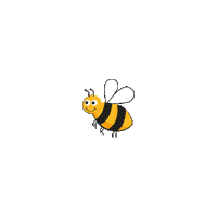 Bee Sticker by Breitsamer Honig