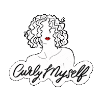 CurlyMyself curlymyself Sticker