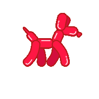 happy dog Sticker