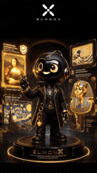 Mona Lisa Art GIF by ElmonX