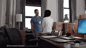 ryan eggold hug GIF by New Amsterdam