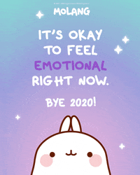 New Year Life GIF by Molang
