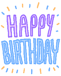 Happy Birthday Party Sticker by Vincent Winter