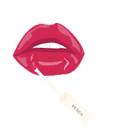 Pink Pout Sticker by Vesca Beauty