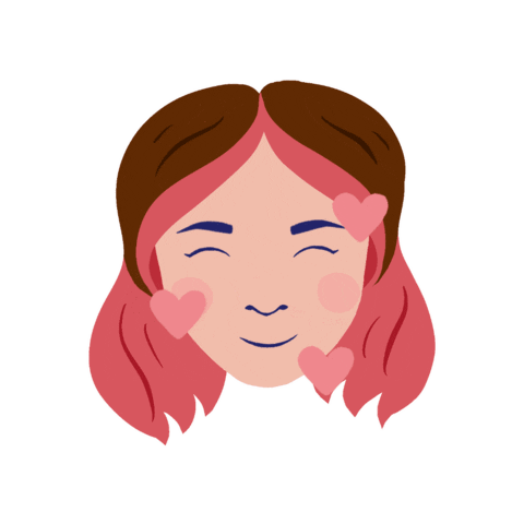 In Love Corazon Sticker