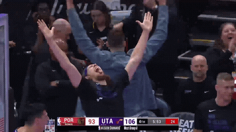 Basketball Hype GIF by Utah Jazz