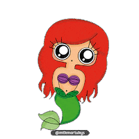 Little Mermaid Disney Sticker by mtkmartukys