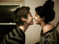 love kiss GIF
