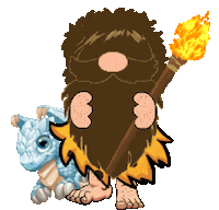 Dinosaur Gnome Sticker