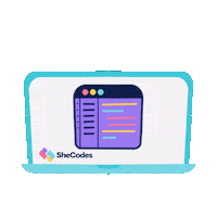 shecodesio swipe up computer congrats congratulations Sticker