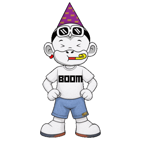 Big Hit Wow Sticker by Zhot Shop