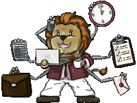 Army Lion Sticker by oursingaporearmy