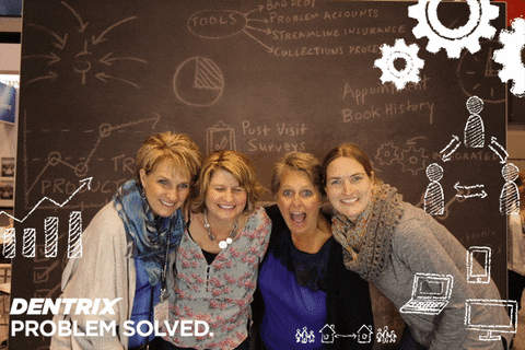 GIF by Dentrix Problem Solved Experience