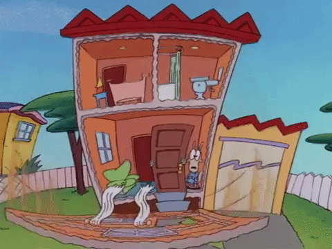 rockos modern life nicksplat GIF