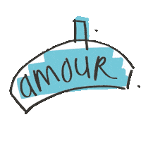 Paris Amour Sticker by Uitgeverij De Fontein