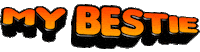 Best Friends Friend Sticker by GIPHY Text