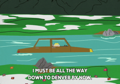 butters stotch car GIF by South Park 