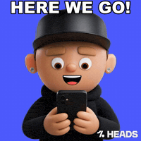 Excited Here We Go GIF by OneFootball Heads