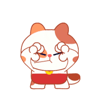 Wake Up Cat Sticker