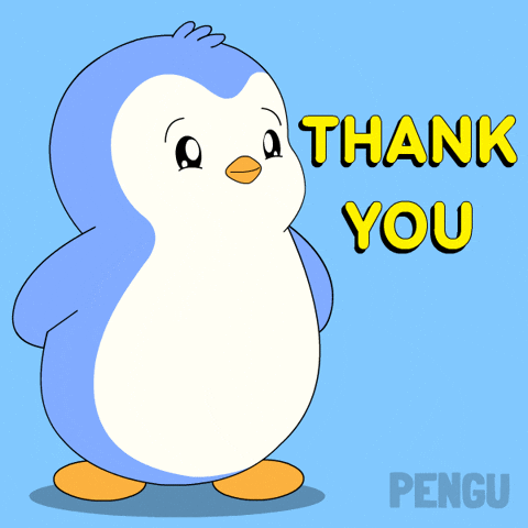 Thanks Thank You GIF by Pudgy Memez