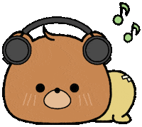 Happy Bear Sticker