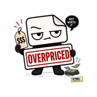 Money Rip Off Sticker by ZTIKIX