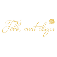 Text Gold Sticker by Textilekszer