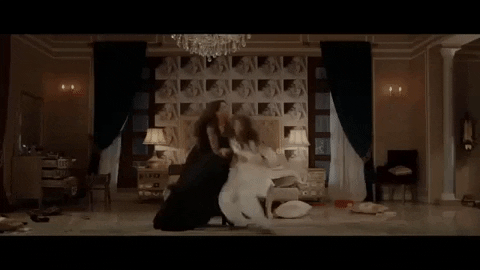 zsnmhd giphygifmaker fight film couple GIF