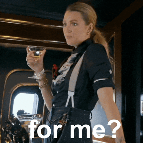 For Me Thank You GIF by Blake Lively Fan