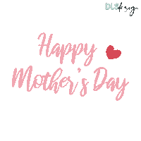 Mothers Day Heart Sticker by DLS Design