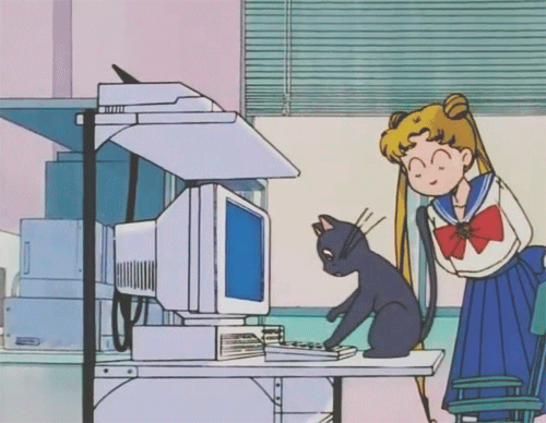 Sailor Moon Luna GIF