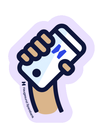 Phone Sticker by HaugesundSparebank