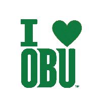 Obu1910 bison obu oklahoma baptist i love obu Sticker