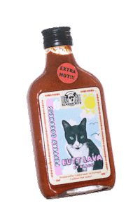 SenhorRito hot sauce chilis flaming hot piripiri Sticker