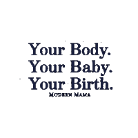 modernmamadoula lamaze mmds modern mama phoenix mom Sticker